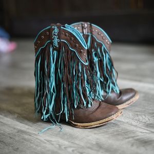 Fringe Cowgirl Boots